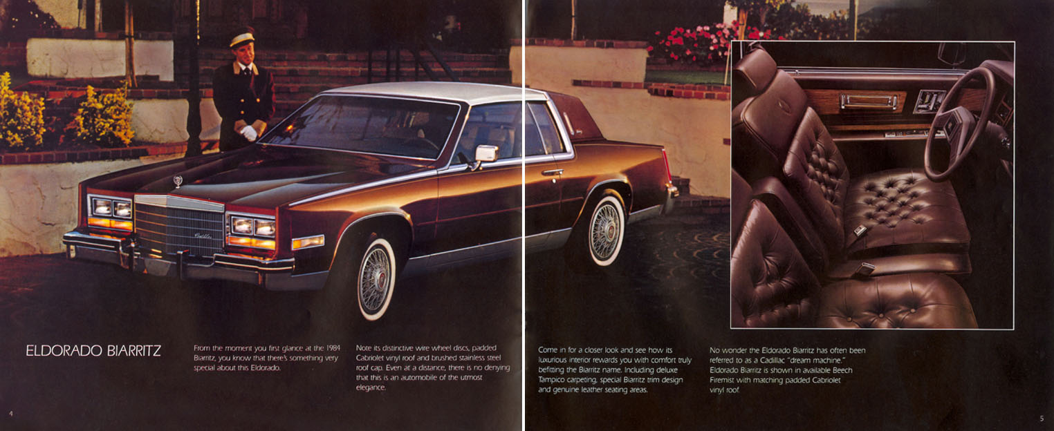 1984 Cadillac Eldorado Brochure Page 8